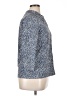 J. McLaughlin Print Blue 3/4 Sleeve Button-Down Shirt Size XL (estimated) - photo 4