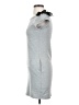 Mystree Solid Gray Casual Dress Size S - photo 5
