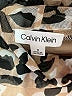 Calvin Klein Animal Print Brown Long Sleeve Blouse Size S - photo 7
