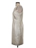 Cremieux Metallic Silver Cocktail Dress Size 4 - photo 5