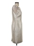 Cremieux Metallic Silver Cocktail Dress Size 4 - photo 4
