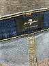 7 For All Mankind Hearts Blue Jeans Size 28 waist - photo 4