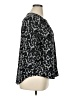 NY Collection Animal Print Black 3/4 Sleeve Blouse Size XL - photo 4
