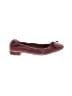 Stuart Weitzman Burgundy Pink Flats Size 7 1/2 - photo 1