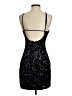 Express 100% Polyester Stars Black Cocktail Dress Size XS - photo 2