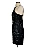 Express 100% Polyester Stars Black Cocktail Dress Size XS - photo 5