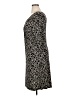 Karin Stevens Print Black Casual Dress Size 14 - photo 5