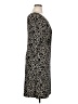 Karin Stevens Print Black Casual Dress Size 14 - photo 4