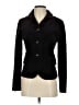 J.Crew 100% Cotton Black Blazer Size 4 - photo 1