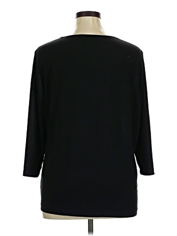 Bob Mackie 3/4 Sleeve Top (view 2)