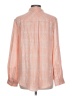 Style&Co Print Orange Long Sleeve Button-Down Shirt Size L - photo 2