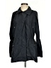Assorted Brands 100% Polyester Black Trenchcoat Size S - photo 1