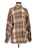 Topshop Brown Long Sleeve Polo Size 4 - 6 - photo 1