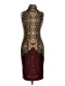 Venus Animal Print Brown Cocktail Dress Size S - photo 1