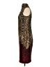 Venus Animal Print Brown Cocktail Dress Size S - photo 5