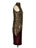 Venus Animal Print Brown Cocktail Dress Size S - photo 4