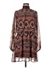 Lulus 100% Polyester Paisley Brown Casual Dress Size M - photo 1