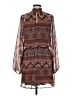 Lulus 100% Polyester Paisley Brown Casual Dress Size M - photo 2