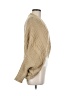 Timing 100% Acrylic Tan Cardigan Size M - photo 4