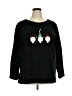 Unbranded 100% Polyester Black Pullover Sweater Size XL - photo 1