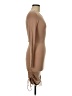 Sundae Muse Solid Tan Cocktail Dress Size 8 - photo 4