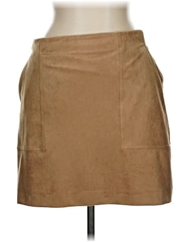Banana Republic Faux Leather Skirt (view 1)