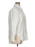 Zara Ivory 3/4 Sleeve Button-Down Shirt Size XL - photo 4