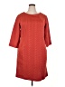 Sharagano Chevron-herringbone Red Casual Dress Size 18 - photo 1