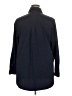 Lyssé Solid Black Long Sleeve Button-Down Shirt Size 2X - photo 2
