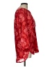 Akemi + Kin 100% Viscose Red 3/4 Sleeve Blouse Size L - photo 4
