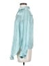 Vince Camuto 100% Polyester Teal Long Sleeve Blouse Size XXS - photo 5