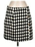 Hyfve Houndstooth Ivory Black Casual Skirt Size S - photo 1