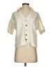 Marfinno Yellow Short Sleeve Blouse Size P (petite) - photo 1