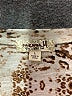 One World Animal Print Silver 3/4 Sleeve Blouse Size L - photo 7
