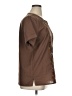 Assorted Brands Brown Short Sleeve Blouse Size 5X (estimated) - photo 4