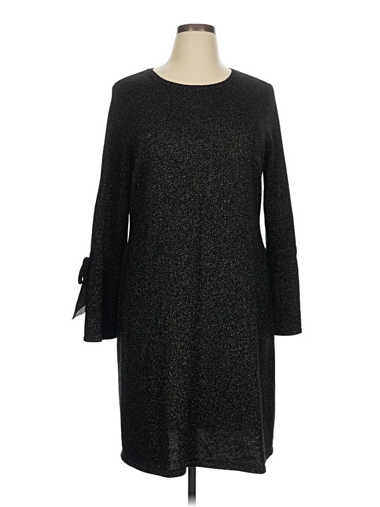 Pre-owned Rsvp By Talbots Casual Dress In Black