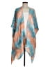 She + Sky 100% Polyester Blue Kimono One size - photo 1