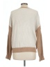 Express Color Block Tan Pullover Sweater Size L - photo 2