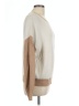 Express Color Block Tan Pullover Sweater Size L - photo 4