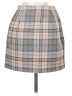 Area Stars 100% Polyester Plaid Gray Casual Skirt Size S - photo 2