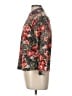 Assorted Brands Floral Red 3/4 Sleeve Blouse Size L (estimated) - photo 5