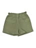 Moodie Solid Green Khaki Shorts Size S - photo 1