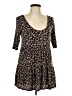 Unbranded Black 3/4 Sleeve Top Size L - photo 1