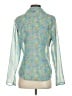Assorted Brands Teal Blue Long Sleeve Blouse Size 4 (estimated) - photo 2
