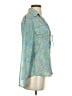 Assorted Brands Teal Blue Long Sleeve Blouse Size 4 (estimated) - photo 4