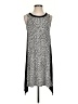 Unbranded Graphic Silver Casual Dress Size S (estimated) - photo 1