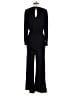 Diane von Furstenberg 100% Polyester Black Jumpsuit Size 0 - photo 2