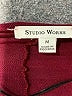 Studio Works Burgundy 3/4 Sleeve Top Size M - photo 7