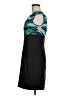 AB Studio 100% Polyester Graphic Teal Cocktail Dress Size 8 - photo 5