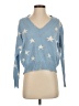Rock N Rags Stars Blue Pullover Sweater Size XS - photo 1